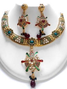 Polki Jewellery Set